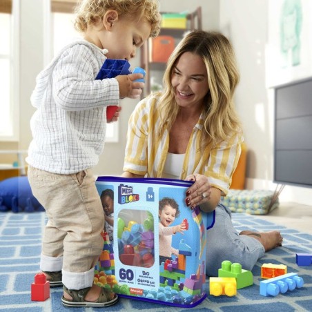 Fisher price klocki mega bloks 60 elementos