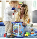 Fisher price klocki mega bloks 60 elementos