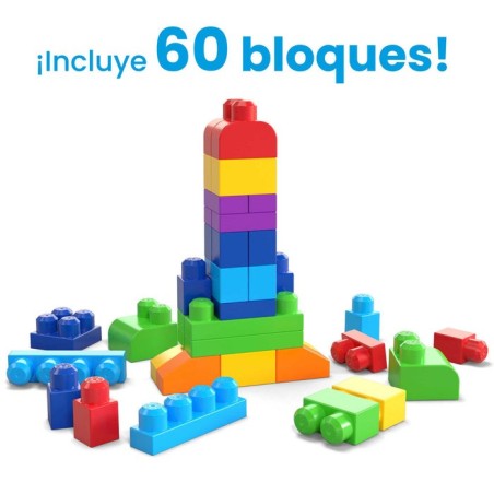 Fisher price klocki mega bloks 60 elementos