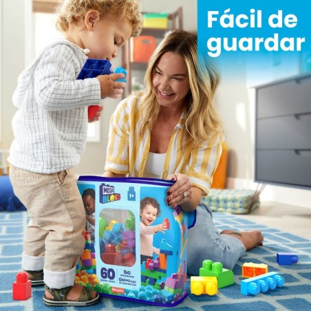 Fisher price klocki mega bloks 60 elementos