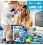 Fisher price klocki mega bloks 60 elementos