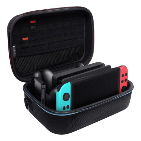 Funda rígida trust gaming gtx 1247 para nintendo switch negra