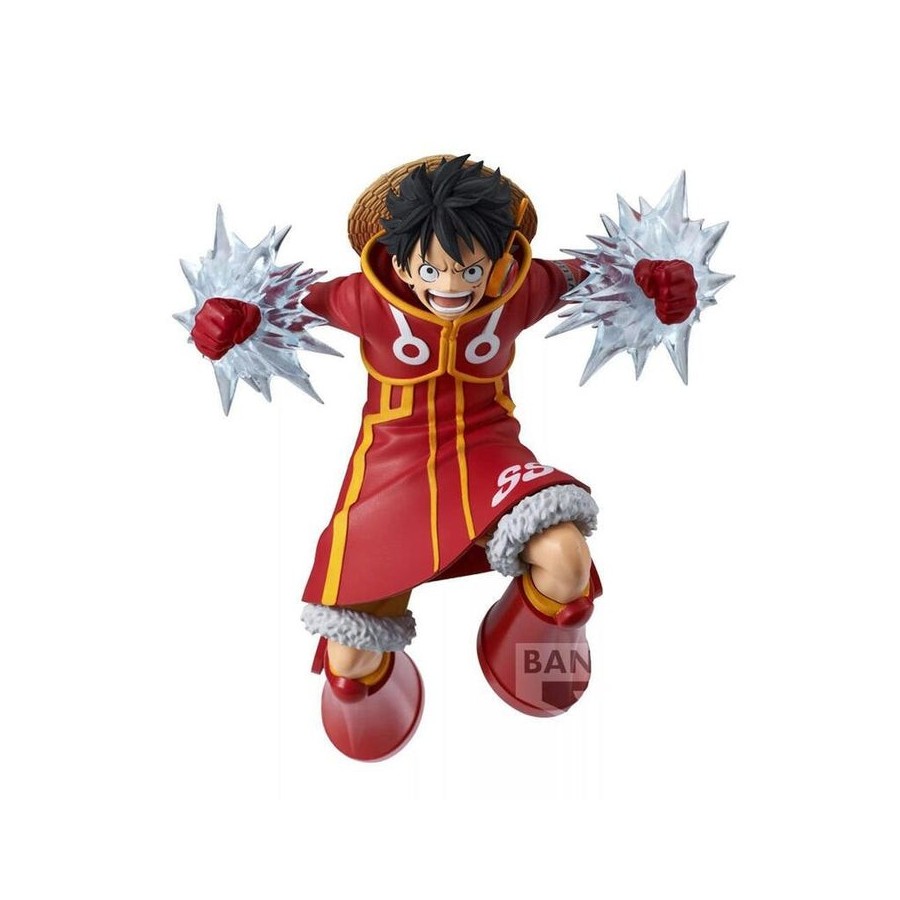Figura banpresto one piece battle record collection monkey d.luffy 14cm