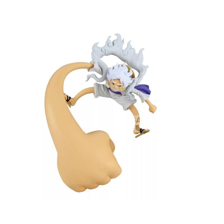 Figura banpresto one piece monkey d. luffy fl gear 5 vol.4 12cm