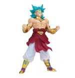 Figura banpresto dragon ball z clearise super saiyan broly 17cm