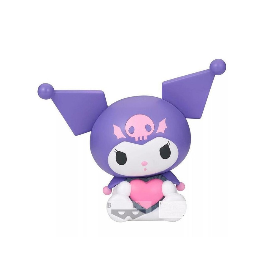 Figura banpresto sanrio sofvimates kuromi purple 14cm