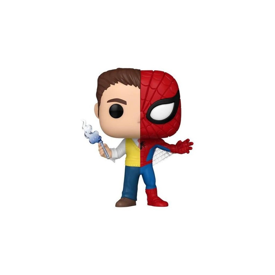 Funko pop marvel split peter parker spider man