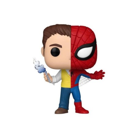 Funko pop marvel split peter parker spider man