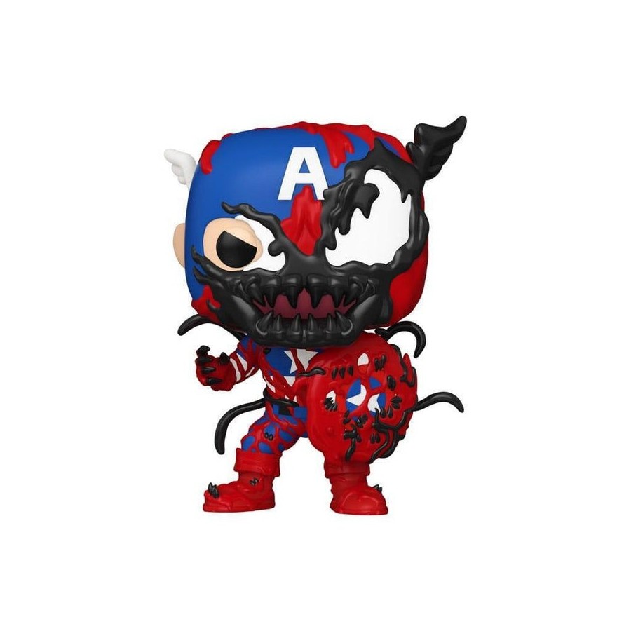 Funko pop marvel carnage capitán américa