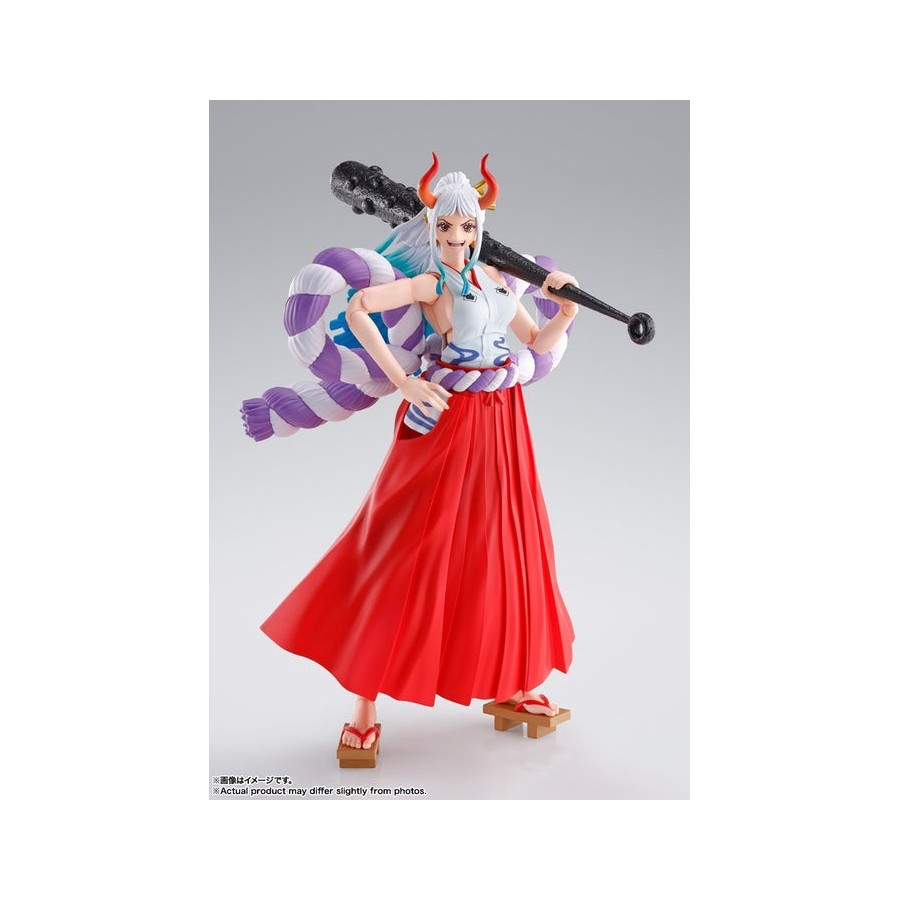 Figura tamshii nations yamato one piece bounty rush 5th anniversary ver. extra battle 21 cm bounty
