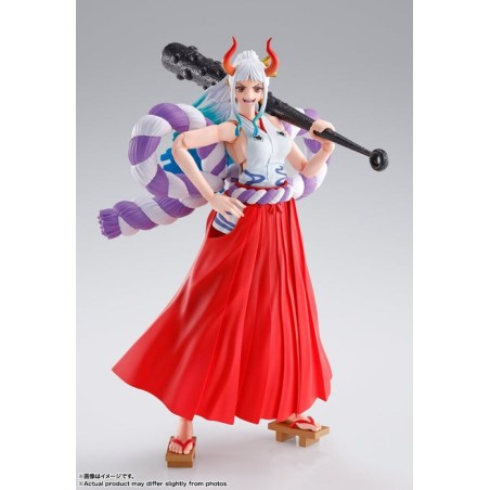 Figura tamshii nations yamato one piece bounty rush 5th anniversary ver. extra battle 21 cm bounty