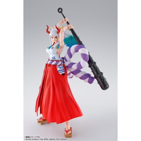 Figura tamshii nations yamato one piece bounty rush 5th anniversary ver. extra battle 21 cm bounty