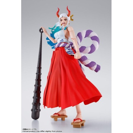 Figura tamshii nations yamato one piece bounty rush 5th anniversary ver. extra battle 21 cm bounty