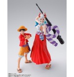 Figura tamshii nations yamato one piece bounty rush 5th anniversary ver. extra battle 21 cm bounty