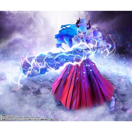 Figura tamshii nations yamato one piece bounty rush 5th anniversary ver. extra battle 21 cm bounty