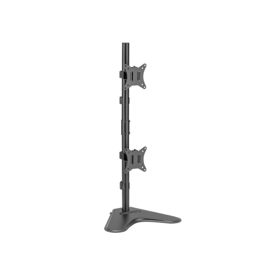 Soporte de mesa con base equip 650128 para 2 pantallas 13"-32" doble brazo vesa standard hasta 9kg p