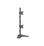Soporte de mesa con base equip 650128 para 2 pantallas 13"-32" doble brazo vesa standard hasta 9kg p