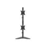 Soporte de mesa con base equip 650128 para 2 pantallas 13"-32" doble brazo vesa standard hasta 9kg p
