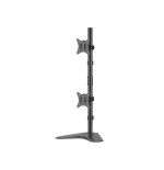Soporte de mesa con base equip 650128 para 2 pantallas 13"-32" doble brazo vesa standard hasta 9kg p