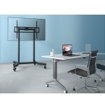 Soporte de suelo motorizado equip 650632 pantalla 55"-100" mando distancia vesa max 800x600 max120kg