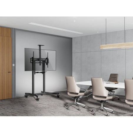 Soporte de suelo motorizado equip 650633 pantalla 55"-100" orientable vesa max 800x600 max120kg