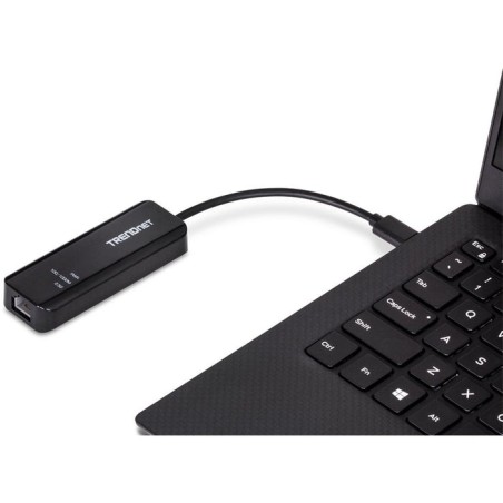Adaptador usb tipo-c rj45 trendnet tuc-et2g 1000mbps
