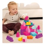 Bolsa mega bloks rosa 60pzs