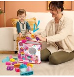Bolsa mega bloks rosa 60pzs