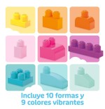 Bolsa mega bloks rosa 60pzs