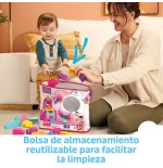 Bolsa mega bloks rosa 60pzs