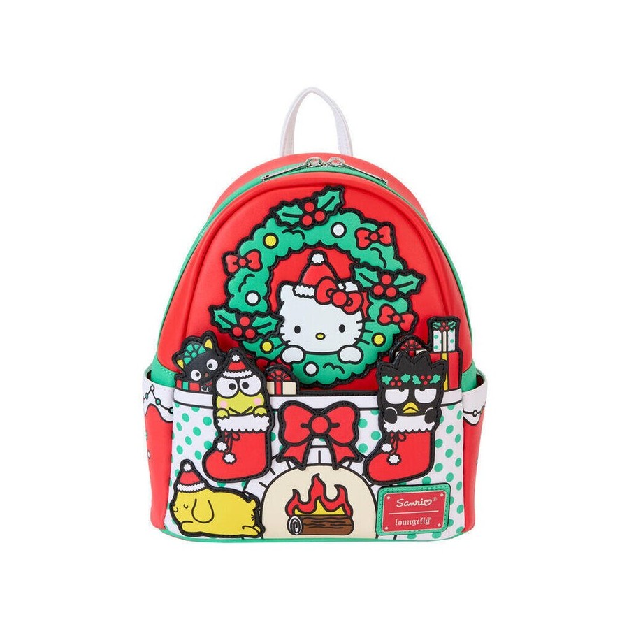 Mochila christmas hello kitty sanrio loungefly 26cm