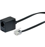 Schwaiger cable telefonico verl. rj11 6p4c - rj11 6p4c 10m