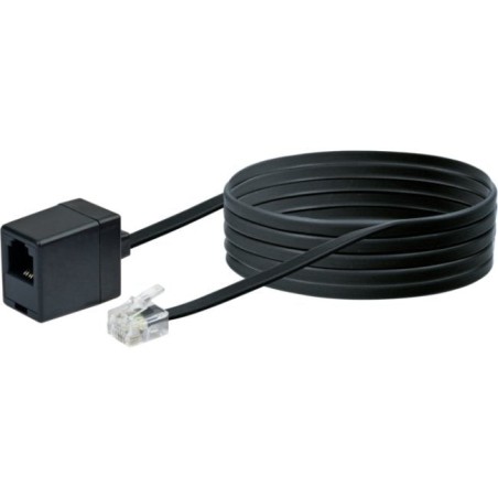 Schwaiger cable telefonico verl. rj11 6p4c - rj11 6p4c 10m