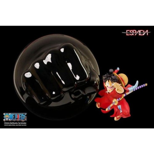 Figura one piece monkey d. luffy wall