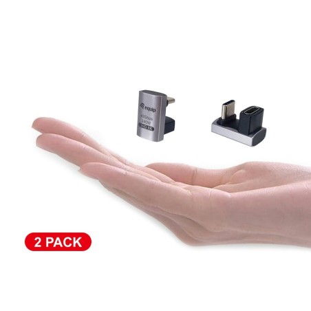 Equip adaptador usb 4.0 - usb-c 40gbps, 240w pd, 2er-pack gr