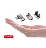 Equip adaptador usb 4.0 - usb-c 40gbps, 240w pd, 3er-pack gr