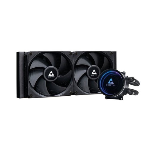 Chieftec iceberg 240 dark, refrigeración por agua negro