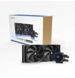 Chieftec iceberg 240 dark, refrigeración por agua negro
