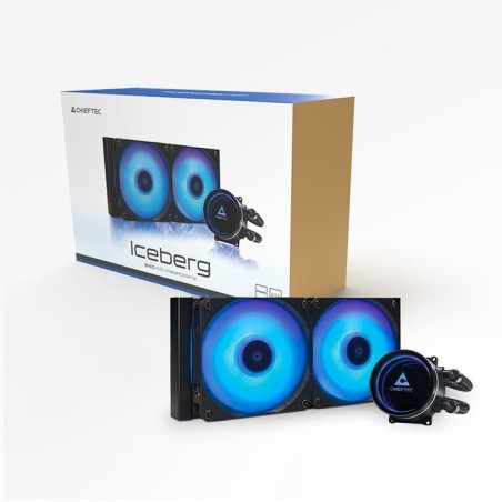 Refrigeración por agua chieftec wak iceberg 240 rgb