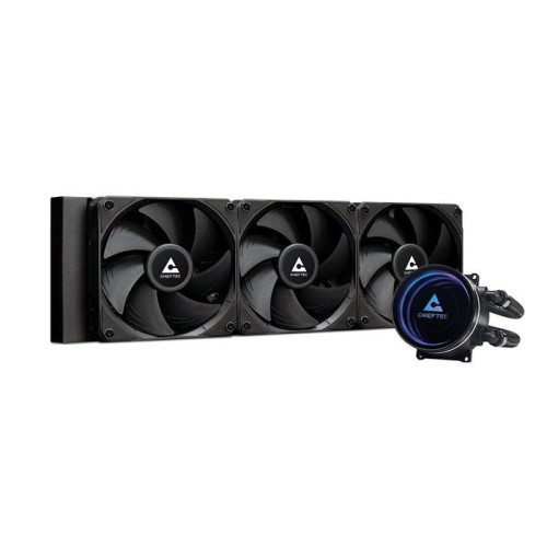 Chieftec iceberg 360 dark, refrigeración por agua negro