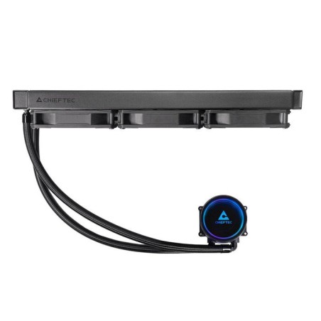 Chieftec iceberg 360 dark, refrigeración por agua negro