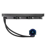 Chieftec iceberg 360 dark, refrigeración por agua negro