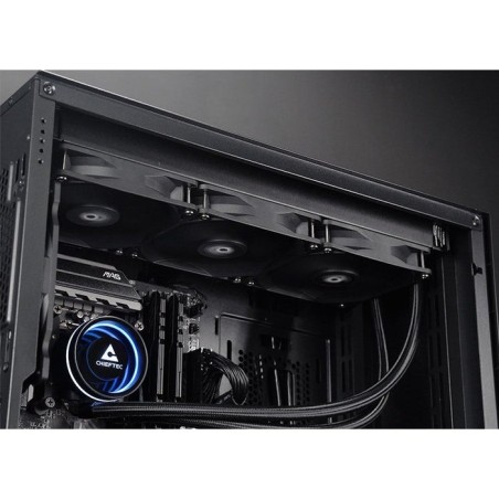 Chieftec iceberg 360 dark, refrigeración por agua negro