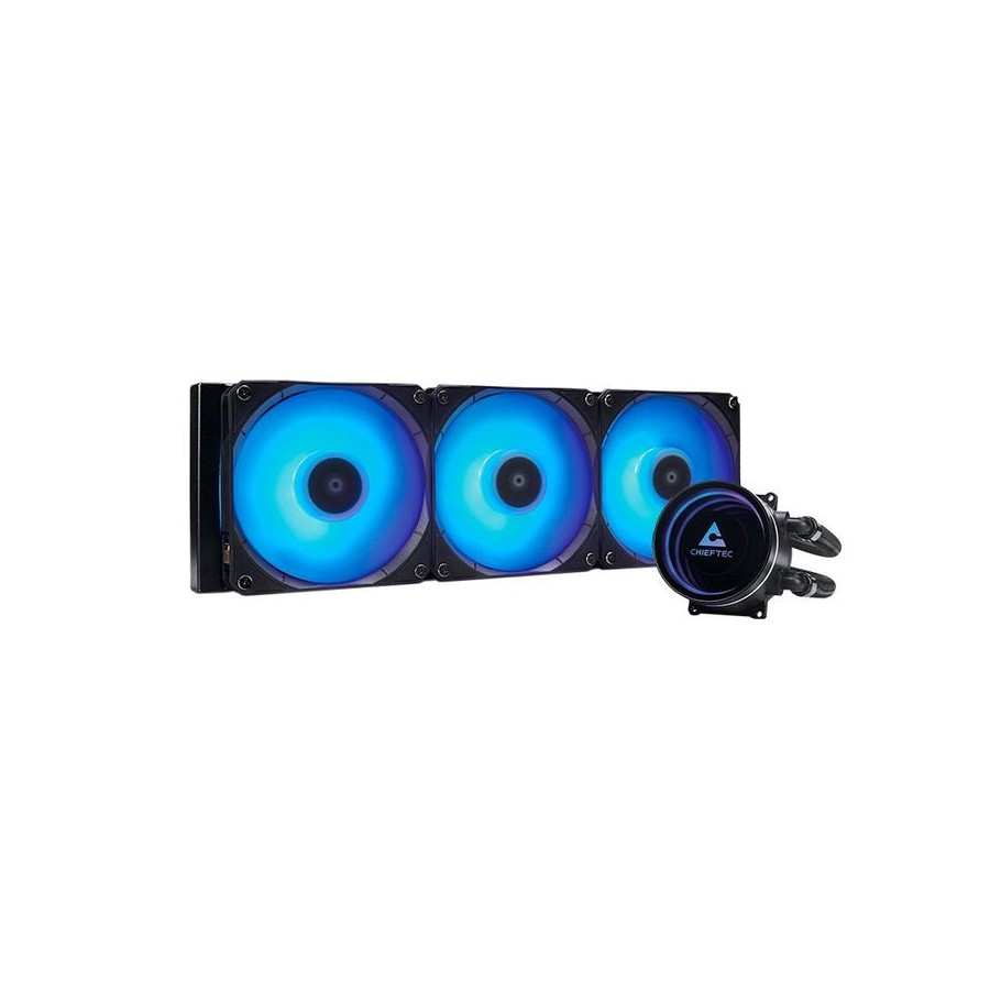 Chieftec iceberg 360 rgb, refrigeración por agua negro clc-360-rgb