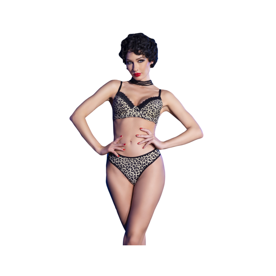 Chilirose - cr 4727 bikini 2 piezas leopardo m