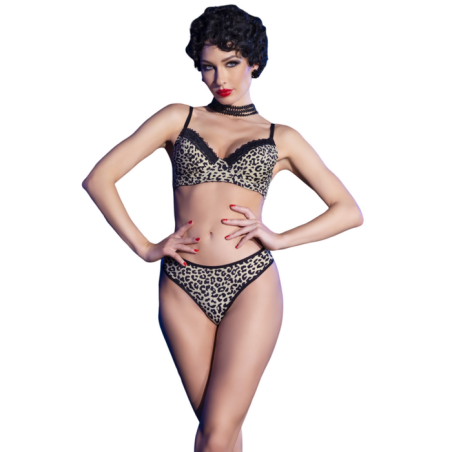 Chilirose - cr 4727 bikini 2 piezas leopardo l