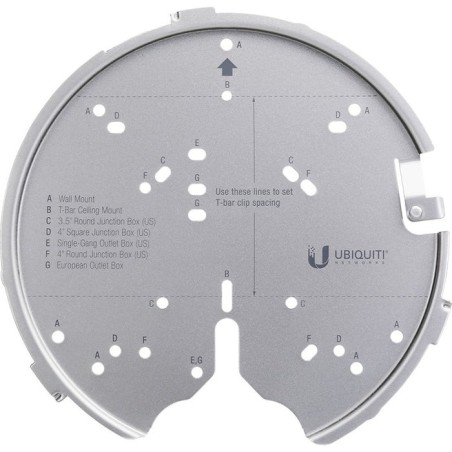 Accesorio ubiquiti u-pro-mp unifi montaje para ac pro, ac hd, ac shd y posterior