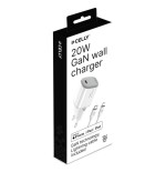 Cargador gan 1c 20w+ c a light cabl