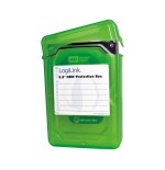 Funda de protección de disco duro logilink para hdd de 3.5 ", verde