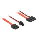 Delock cable slim sata 6 gb/s 13 pin hembra  sata 7 pin
